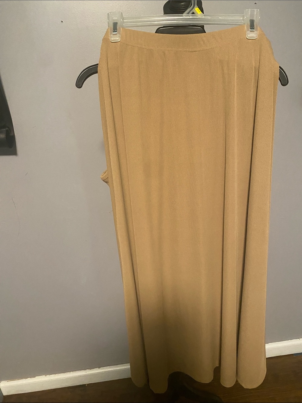Women’s Maxi Skirt in Camel - Soft Flowing Style - Picture 4 of 5